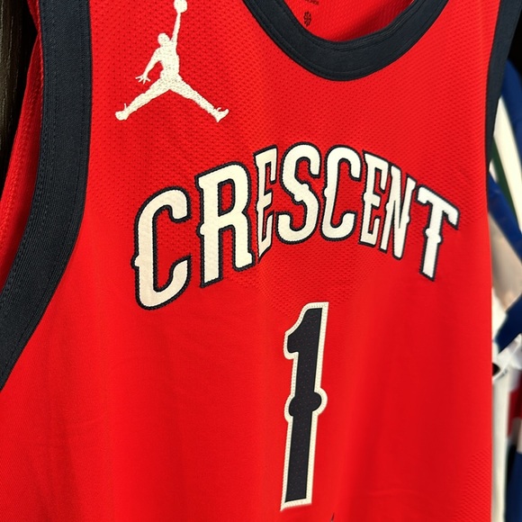 Zion Williamson New Orleans Pelicans Jordan Brand Authentic Jersey - Association - Picture 5 of 8